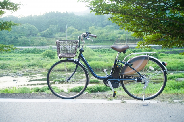 ママチャリ　自転車