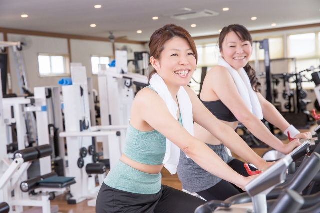 自転車　有酸素運動