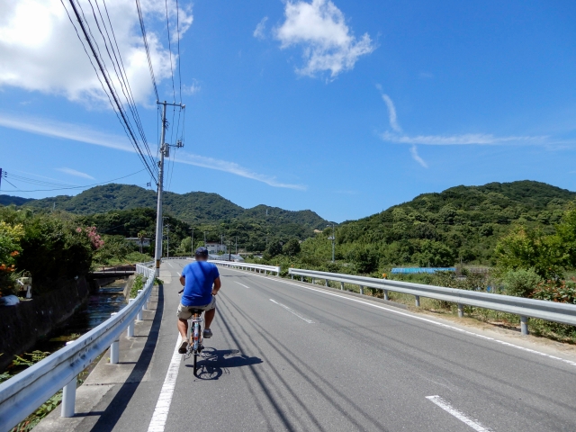 自転車　車道