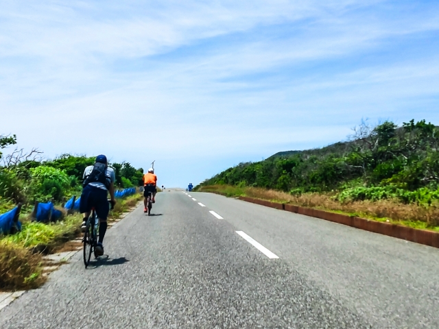 自転車　坂道