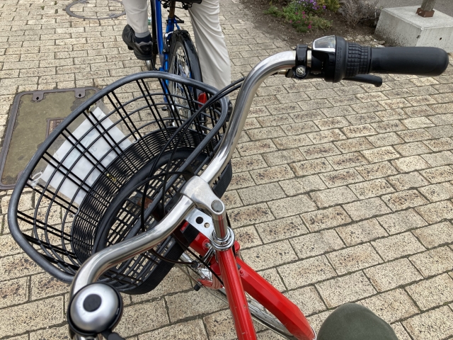 自転車　ハンドル