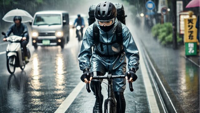 雨の日の自転車通勤どうしてる？快適に乗るための完全ガイド