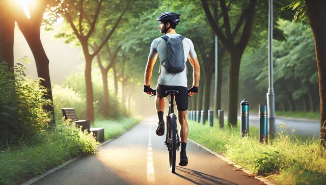 夏に汗をかかない自転車の乗り方